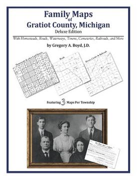 portada Family Maps of Gratiot County, Michigan (en Inglés)