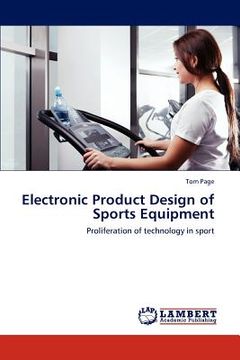 portada electronic product design of sports equipment (en Inglés)