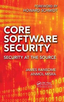 portada Core Software Security: Security at the Source (en Inglés)