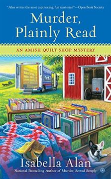 portada Murder, Plainly Read (Amish Quilt Shop Mysteries) (in English)
