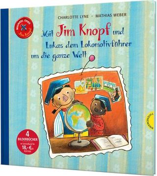 portada Jim Knopf: Mit jim Knopf und Lukas dem Lokomotivführer um die Ganze Welt (in German)