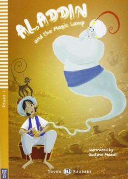 portada Aladin and the Magic Lamp. Con cd Audio (Young Readers) (en Inglés)