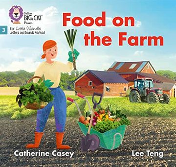 portada Big Cat Phonics for Little Wandle Letters and Sounds Revised - Food on the Farm: Phase 3 (en Inglés)
