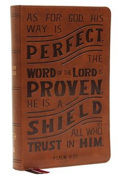 portada Nkjv, Personal Size Reference Bible, Verse art Cover Collection, Leathersoft, Tan, red Letter, Thumb Indexed, Comfort Print: Holy Bible, new King James Version (in English)