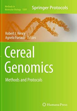 portada Cereal Genomics: Methods and Protocols (Methods in Molecular Biology, 1099) (en Inglés)