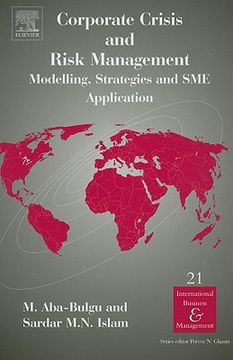 portada corporate crisis and risk management: modelling, strategies and sme application (en Inglés)