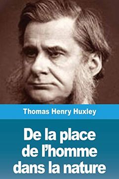 portada De la Place de L'homme Dans la Nature (in French)