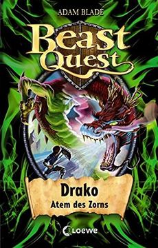 portada Beast Quest 23. Drako, Atem des Zorns: Blaze the ice Dragon (en Alemán)