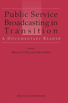 portada public service broadcasting in transition: a documentary reader (en Inglés)