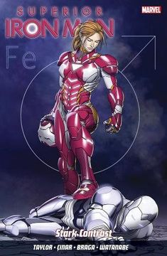 portada Superior Iron man Vol. 2: Stark Contrast (en Inglés)