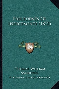 portada precedents of indictments (1872)