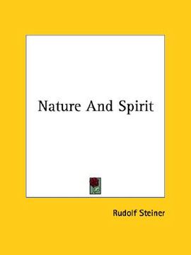 portada nature and spirit (en Inglés)