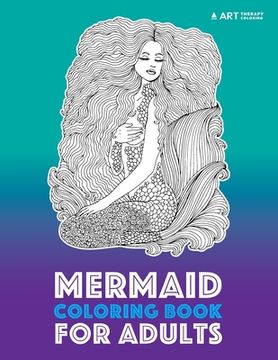 portada Mermaid Coloring Book For Adults (en Inglés)