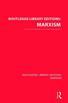 portada Routledge Library Editions: Marxism (en Inglés)