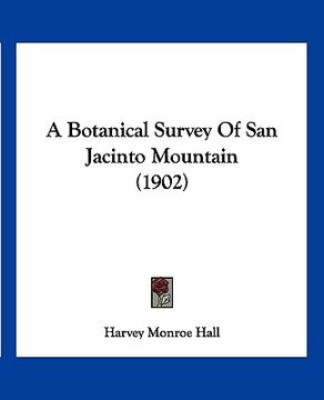 portada a botanical survey of san jacinto mountain (1902)