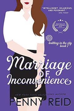 portada Marriage of Inconvenience: A Marriage of Convenience Romance (Knitting in the City) (in English)