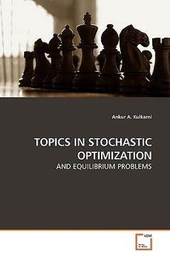 portada topics in stochastic optimization (en Inglés)