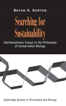 portada Searching for Sustainability Hardback: Interdisciplinary Essays in the Philosophy of Conservation Biology (Cambridge Studies in Philosophy and Biology) (en Inglés)