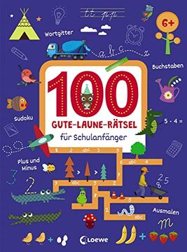 portada 100 Gute-Laune-Rätsel für Schulanfänger (en Alemán)