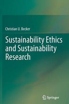 portada Sustainability Ethics and Sustainability Research