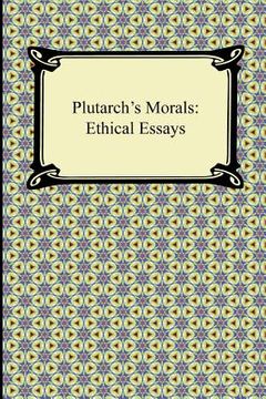 portada plutarch's morals: ethical essays (en Inglés)