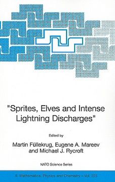 portada sprites, elves and intense lightning discharges (en Inglés)