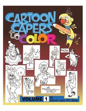 portada Cartoon Capers to Color (en Inglés)