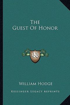 portada the guest of honor (en Inglés)