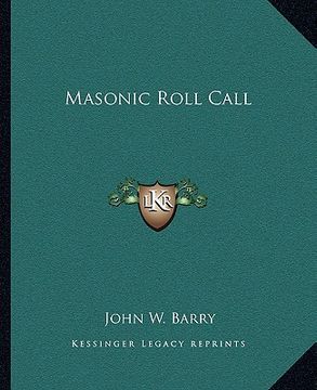 portada masonic roll call (in English)