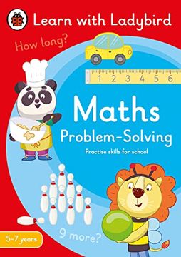 portada Maths Problem-Solving: A Learn With Ladybird Activity Book 5-7 Years: Ideal for Home Learning (Ks1) (en Inglés)