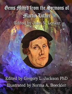 portada Gems Mined from Luther's Sermons: Lenker Edition (en Inglés)
