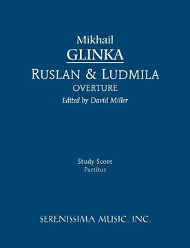 portada ruslan and ludmila overture - study score (en Inglés)