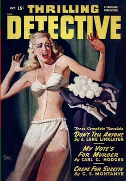portada Thrilling Detective, October 1948 (en Inglés)