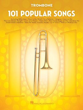 portada 101 Popular Songs: For Trombone (en Inglés)