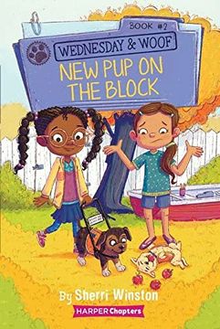 portada New pup on the Block (Harperchapters: Wednesday and Woof, 2) (en Inglés)