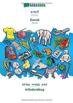 portada Babadada, Amharic in Geez Script Dansk, Visual Dictionary in Geez Script Billedordbog Amharic in Geez Script Danish, Visual Dictionary 