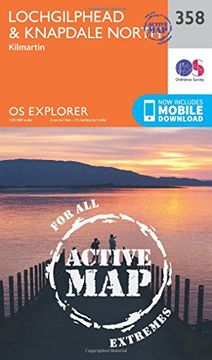 portada Lochgilphead and Knapdale North 1 : 25 000 (OS Explorer Active Map)