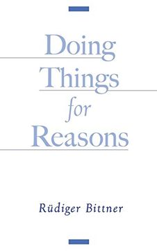 portada Doing Things for Reasons (en Inglés)