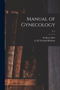 portada Manual of Gynecology; v. 2 (en Inglés)