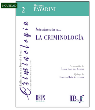 portada Introducción a … la criminología. (in Spanish)