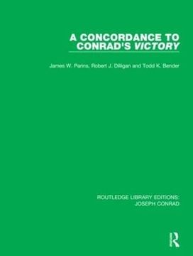 portada A Concordance to Conrad's Victory (Routledge Library Editions: Joseph Conrad) (in English)