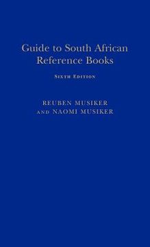 portada guide to south african reference b (en Inglés)