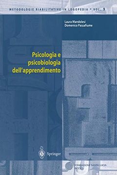 portada Psicologia e Psicobiologia Dell'apprendimento (libro en Italiano)