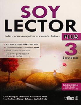 portada Soy Lector Plus 3. Secundaria (in Spanish)