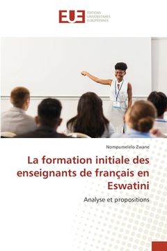 portada La formation initiale des enseignants de français en Eswatini (en Francés)