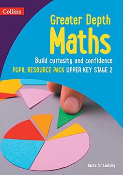 portada Greater Depth Maths Pupil Resource Pack Upper key Stage 2 (Herts for Learning) (en Inglés)