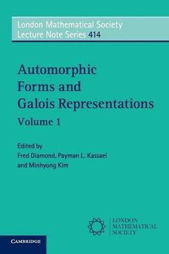 portada Automorphic Forms and Galois Representations: 1 (London Mathematical Society Lecture Note Series) 
