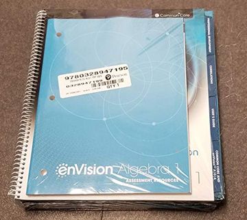 portada Envision Algebra 1 cc 2018 Teacher Resource Package