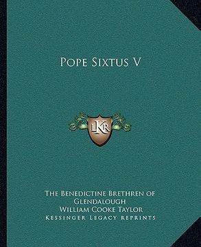 portada pope sixtus v (en Inglés)