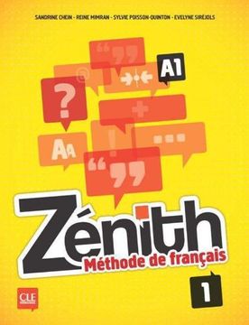 portada Zénith 1. Méthode De Français. Niveau A1